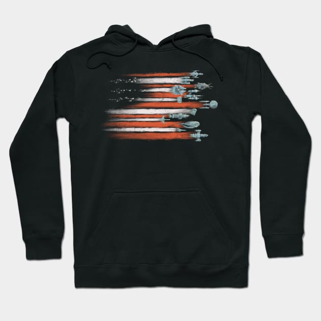 Vintage Sci-Flyers Hoodie by kg07_shirts